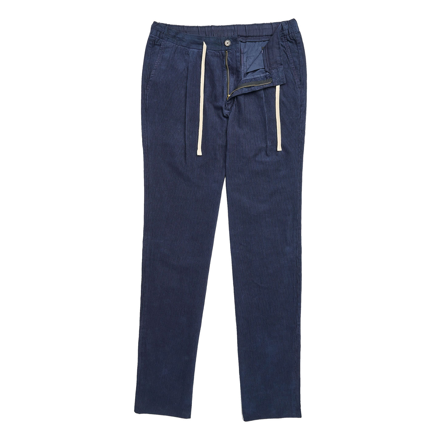 Spier & Mackay Navy Corduroy Easy Trouser